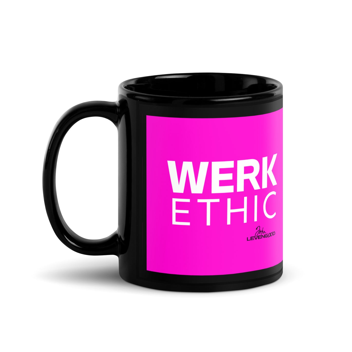 Werk Ethic Pink Ceramic Mug