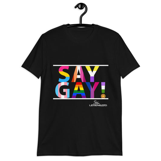 Say Gay! LGBTQ+ Pride Tee