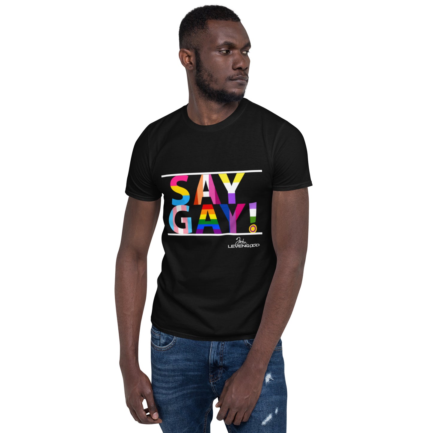 Say Gay! LGBTQ+ Pride Tee
