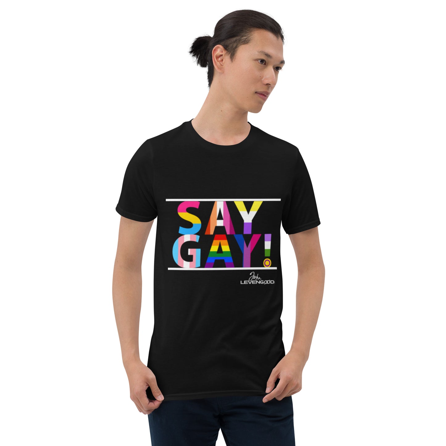 Say Gay! LGBTQ+ Pride Tee